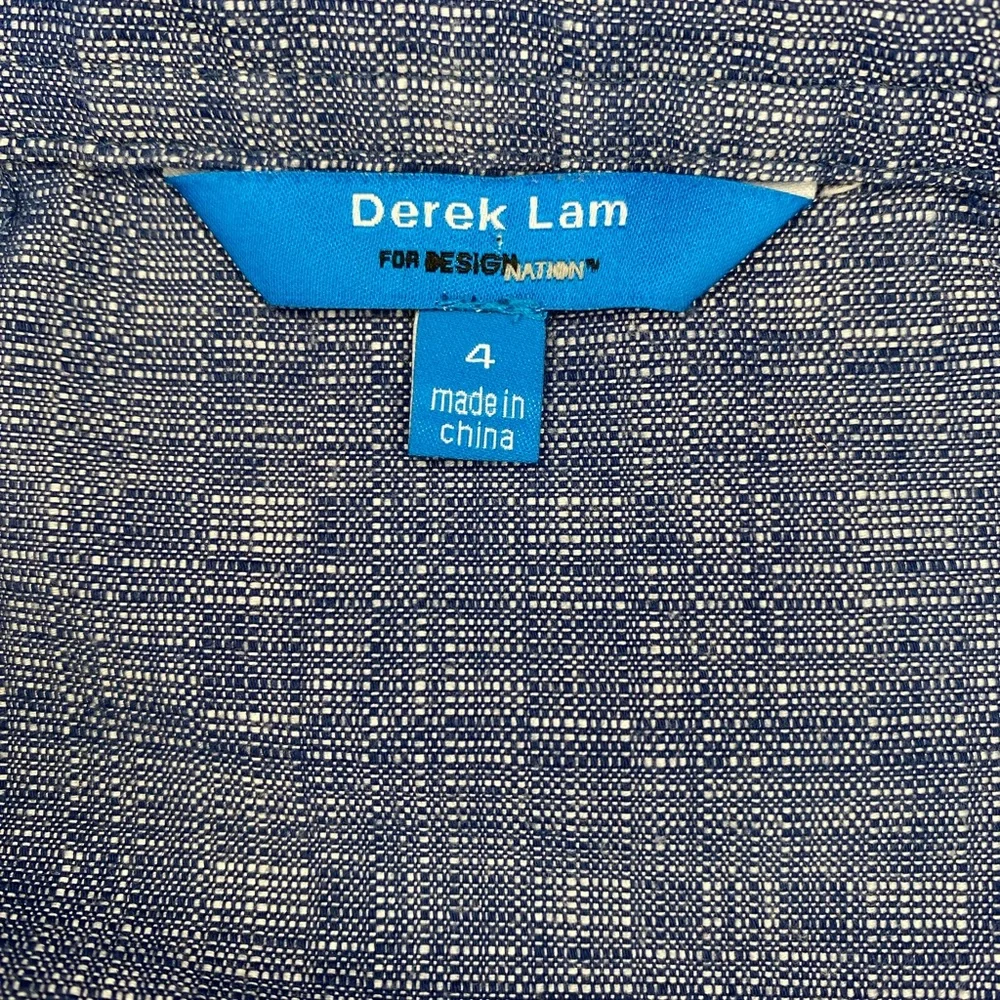 Derek Lam for Design Nation Denim Button Up Dress Size 4 - Picture 9 of 11
